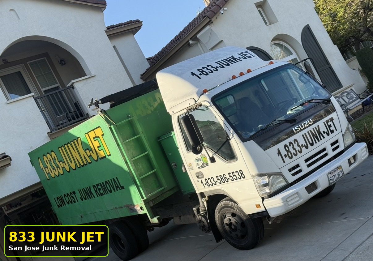 Appliance removal San Jose by 833 Junk Jet