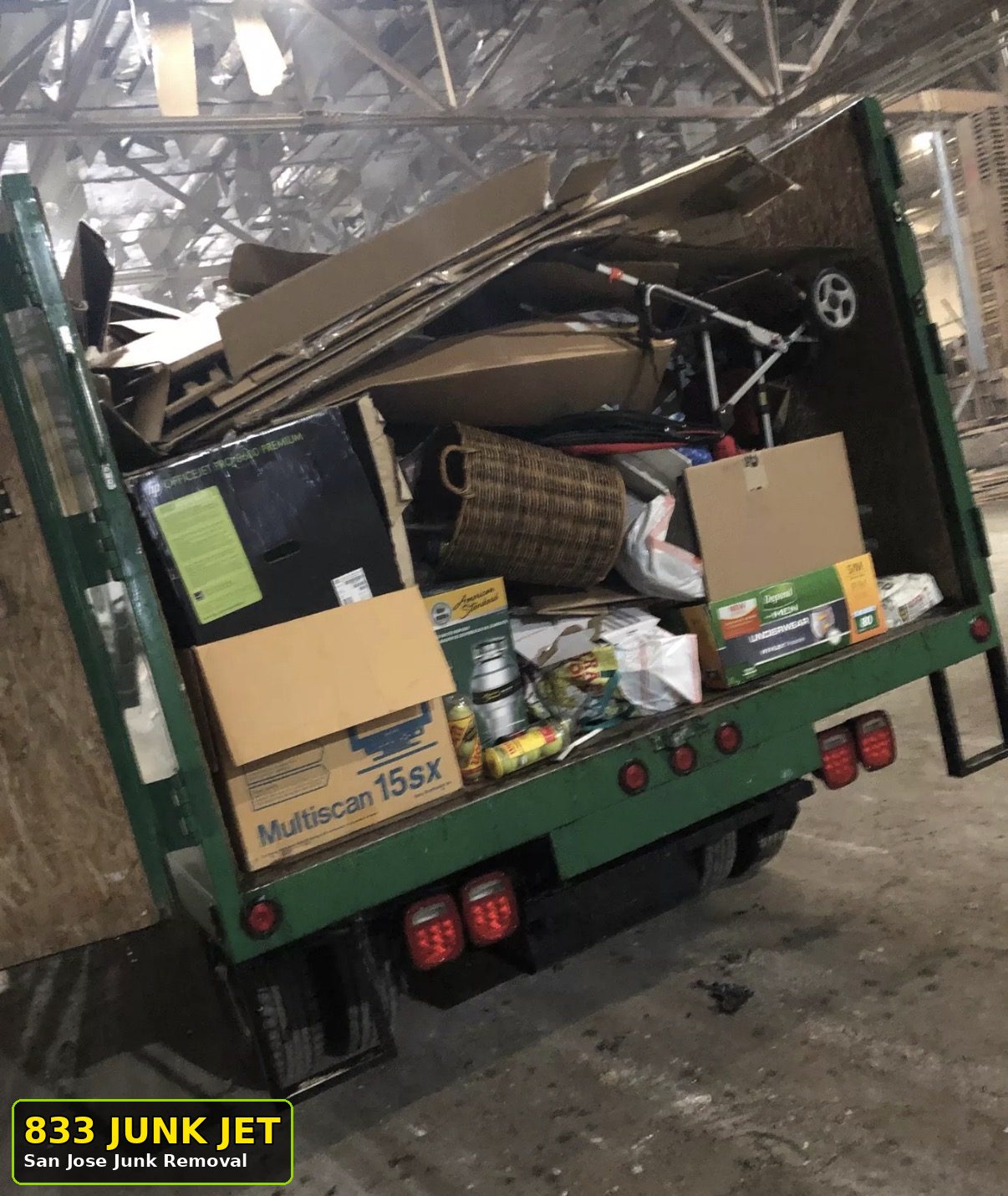 Appliance removal San Jose by 833 Junk Jet