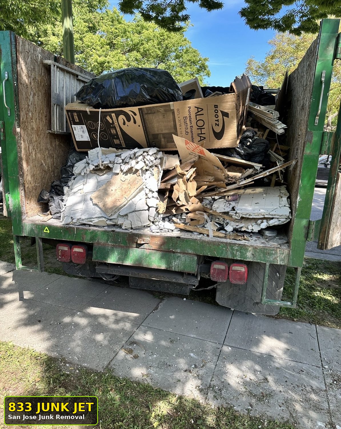 Appliance removal San Jose by 833 Junk Jet