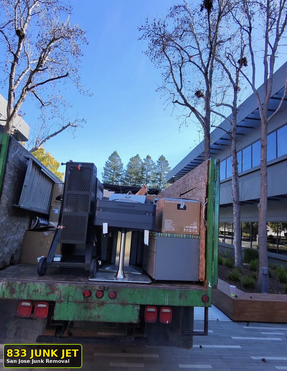 Furniture removal San Jose by 833 Junk Jet