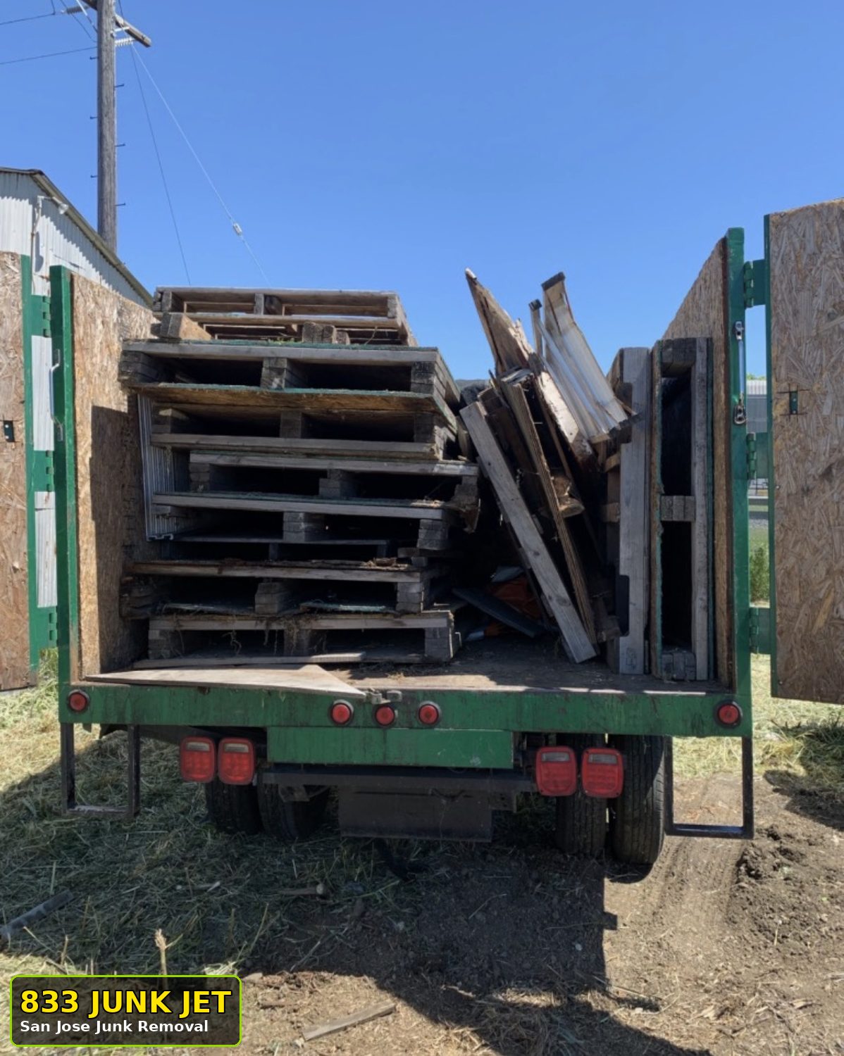 Furniture removal San Jose by 833 Junk Jet