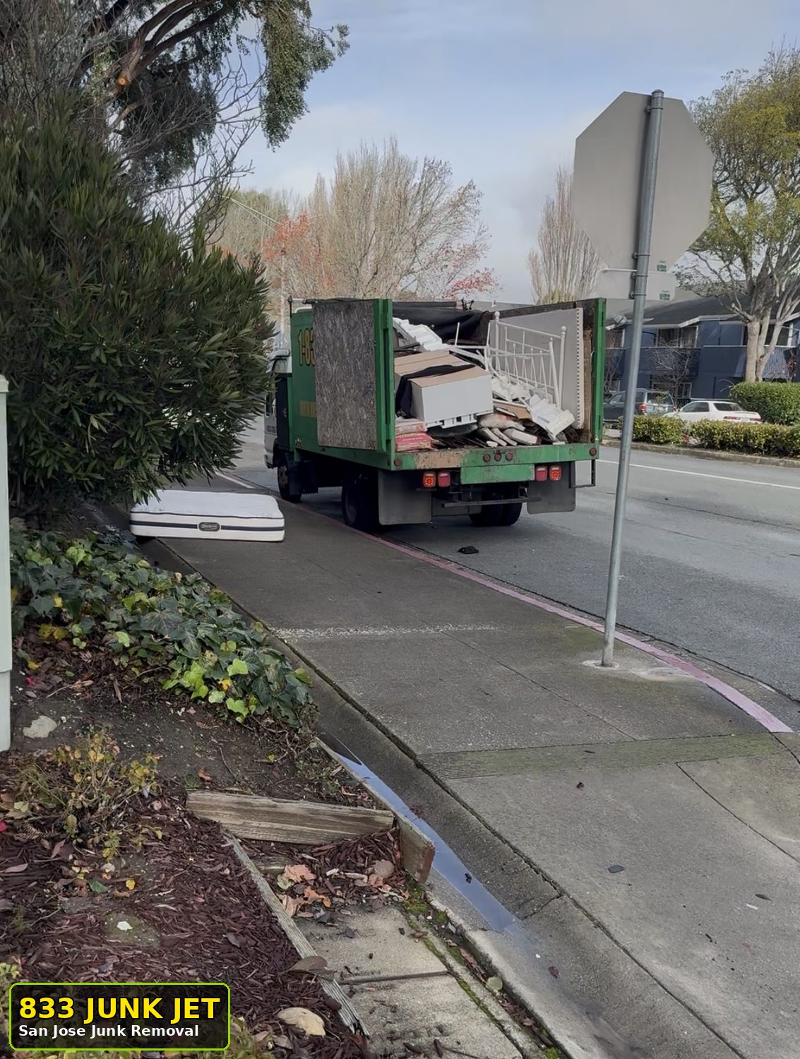 Garage cleanout San Jose by 833 Junk Jet