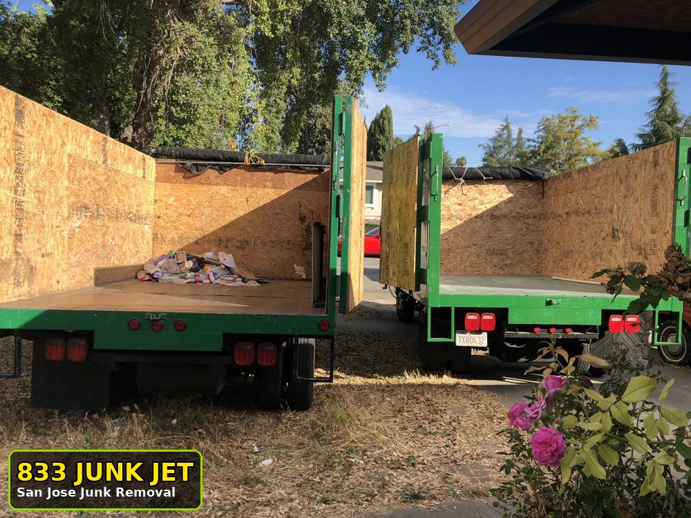 Office furniture cleanout San Jose by 833 Junk Jet
