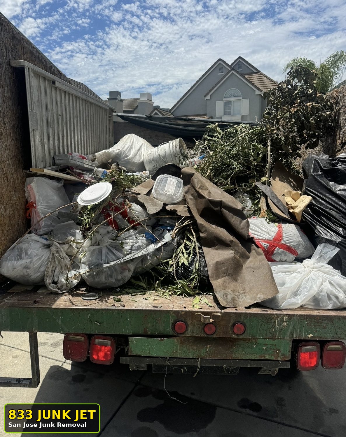 833 Junk Jet truck load by 833 Junk Jet